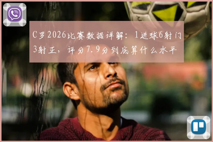 C罗2026比赛数据详解:1进球6射门3射正,评分7.9分到底算什么水平?